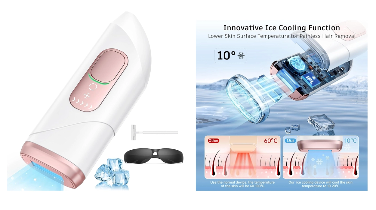 Chollo Depiladora láser Blissky con función refrigeración por sólo 29,99€ y envío gratis con cupón (-51%)