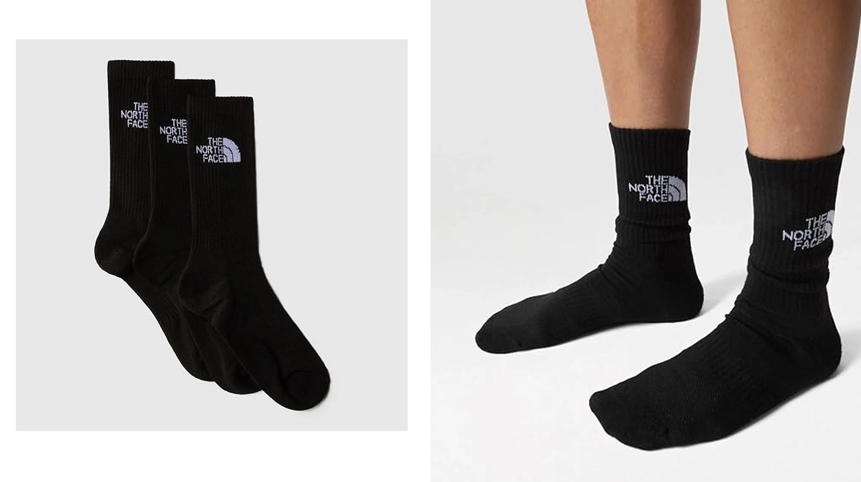 Chollo Pack de 3 pares de calcetines The North Face Multi Sport Cush Crew unisex por sólo 12€ (-40%)