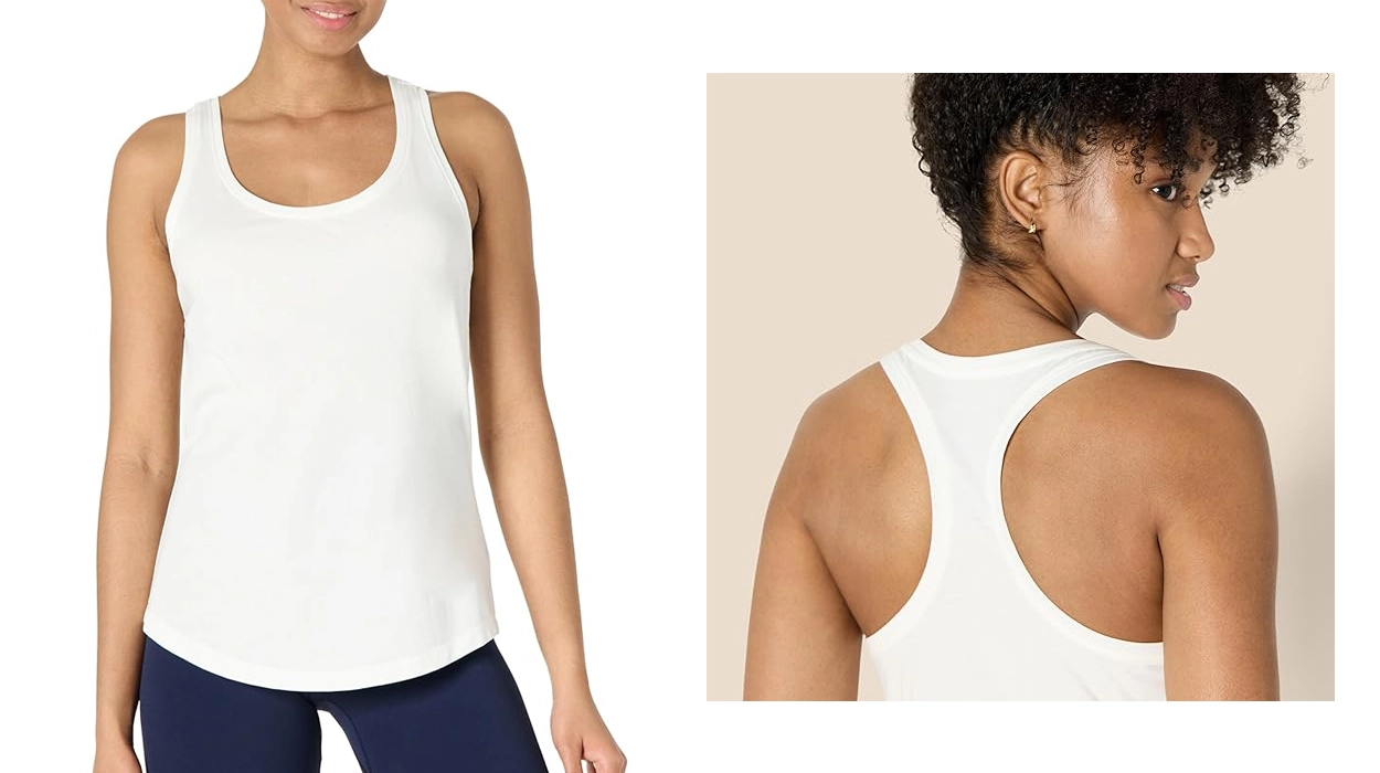 Chollo Camiseta deportiva sin mangas Amazon Essentials para mujer por sólo 11,52€ con cupón (-20%)