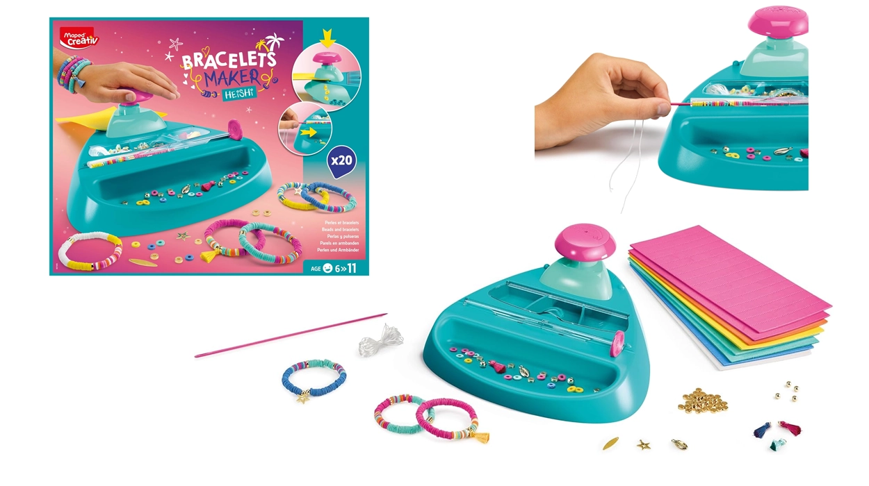 Chollo Kit Maped Creativ para hacer pulseras infantiles por sólo 15,99€ (-44%)