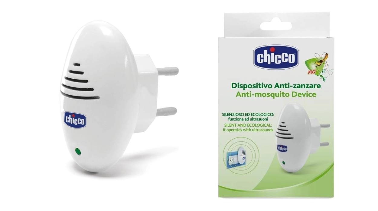 Chollo Dispositivo ultrasónico antimosquitos Chicco para enchufe por sólo 8,24€ (-51%)