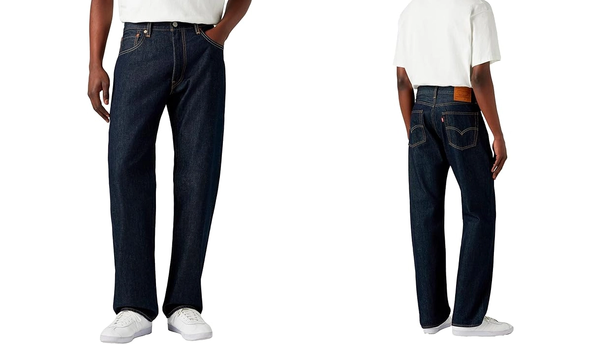 Chollo Vaqueros Levi’s 555 Relaxed Straight para hombre por sólo 43,95€ (-60%)