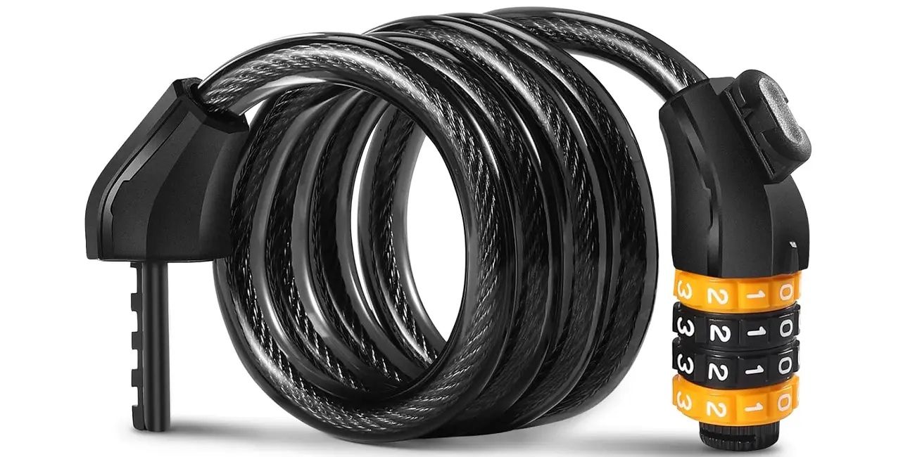 Chollo Candado para bicicleta WESTGIRL con código numérico por sólo 7,36€ (-62%)