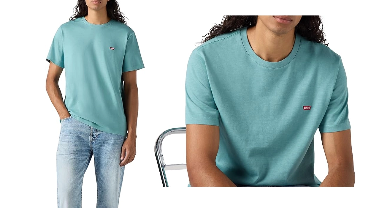 Aquí puedes comprar la camiseta TOP VENTAS de Levi’s en un color muy favorecedor a un precio de carcajada
