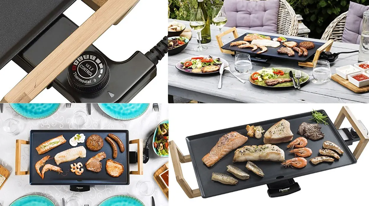 Chollazo Plancha eléctrica Bestron Teppanyaki de 2.000 W por sólo 18,95€ (-68%)