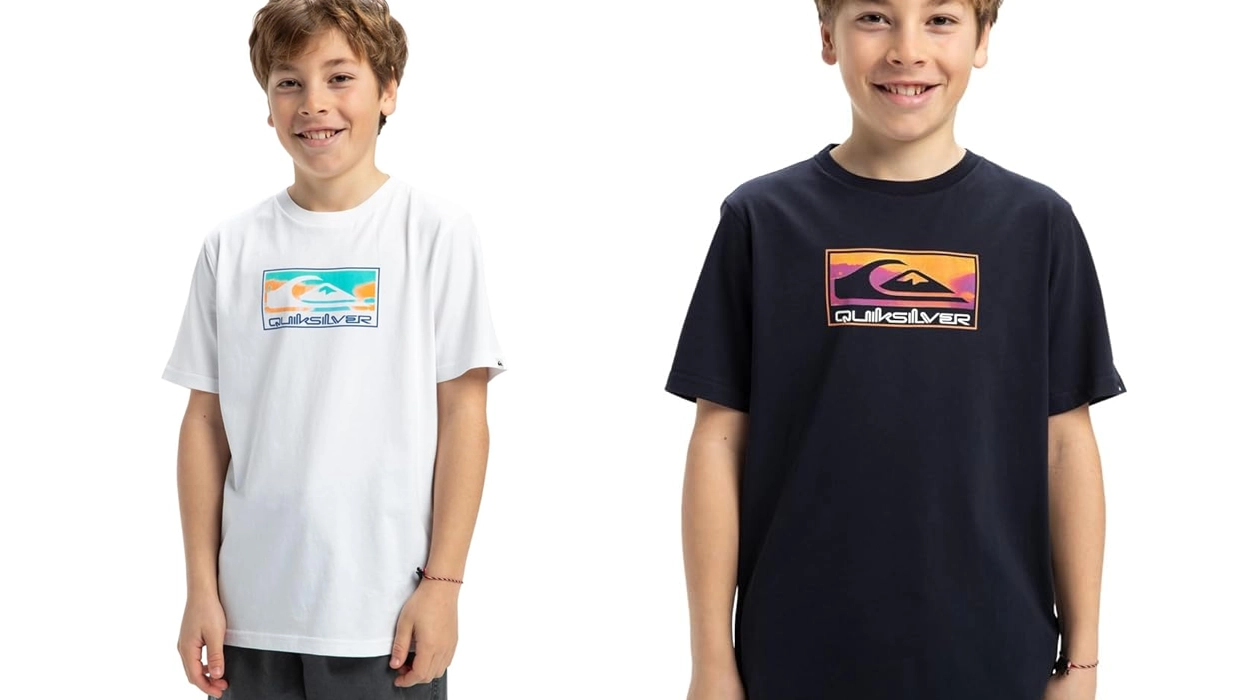 Chollo Camiseta Quiksilver Ev Gradient Box para niños por sólo 12,60€ (-30%)