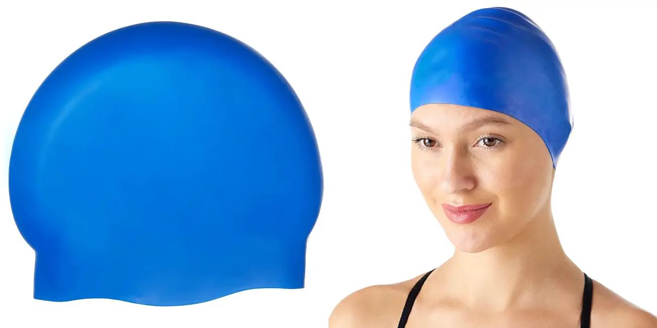 Chollo Gorro de natación Amazon Basics por sólo 2,55€ (-52%)