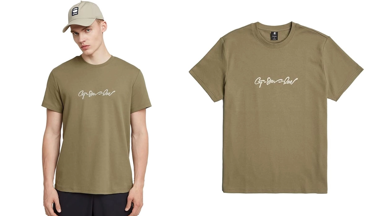 Renueva tus camisetas buenas de algodón con esta de G-STAR rebajada a la MITAD por tiempo limitado