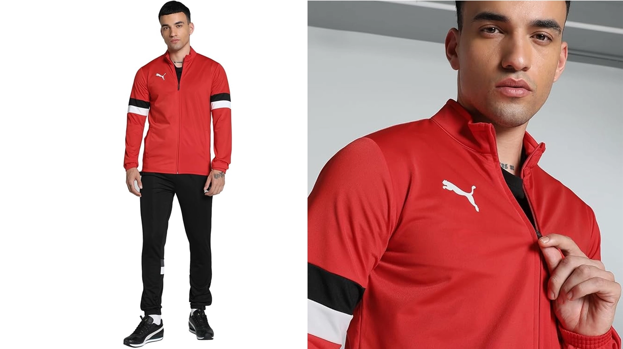 Este chándal PUMA Teamrise para hombre tiene una rebaja majísima en todas las tallas ¡Que no se te escape!