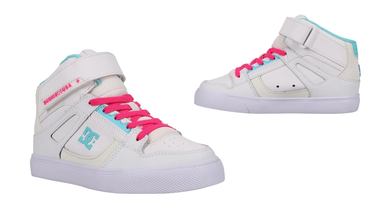 Chollo Zapatillas DC Shoes Pure High-Top para niñas por sólo 27,50€ (-50%)