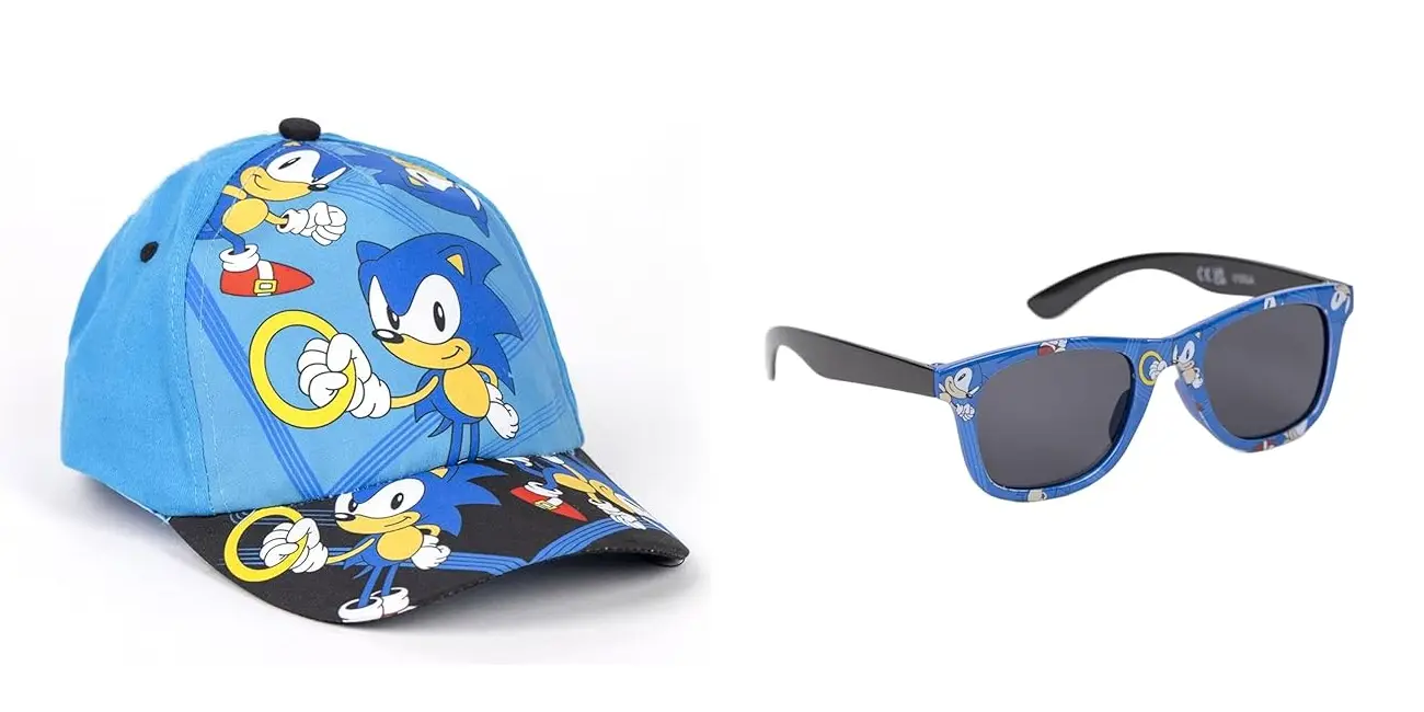 Chollo Conjunto de gorra y gafas de sol Cerdá Life’s Little Moments de Sonic por sólo 10,95€ (-12%)