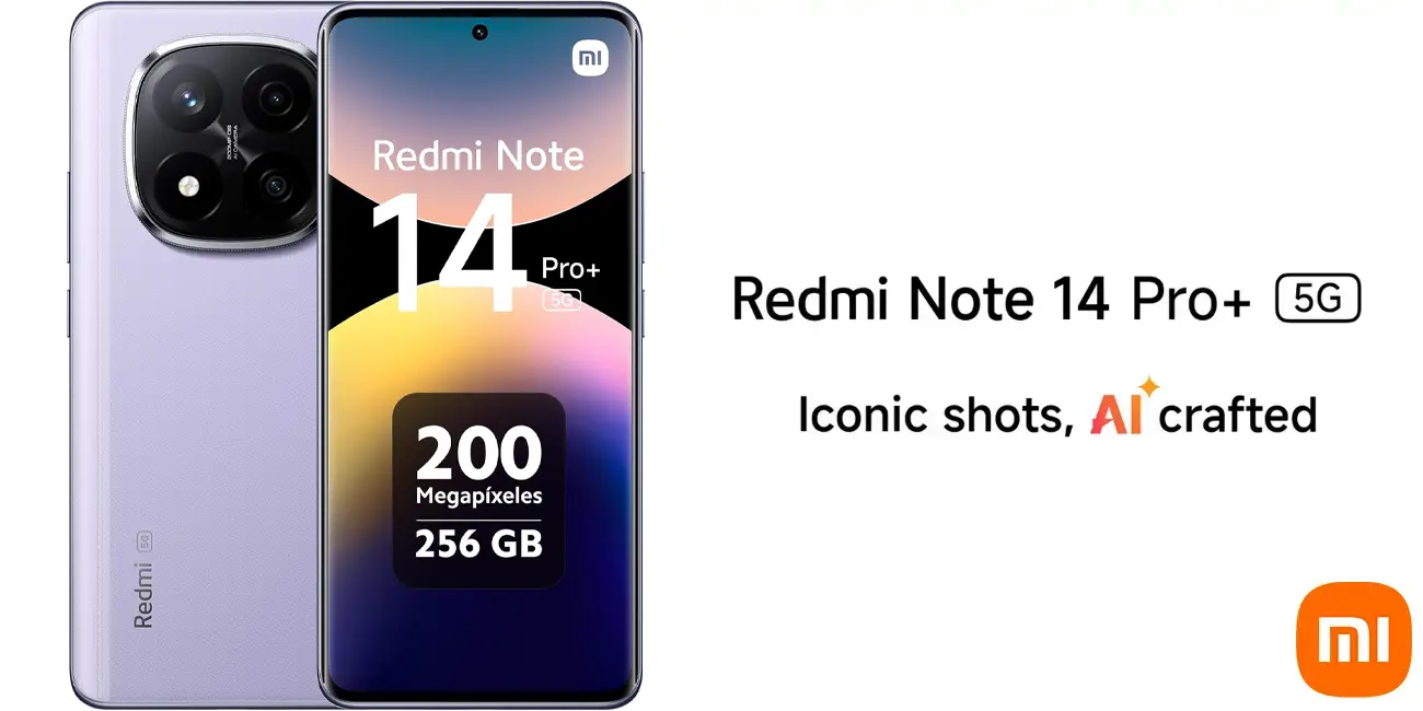 Chollo Xiaomi Redmi Note 14 Pro+ (8 GB + 256 GB) por sólo 279€ con envío gratis (-42%)