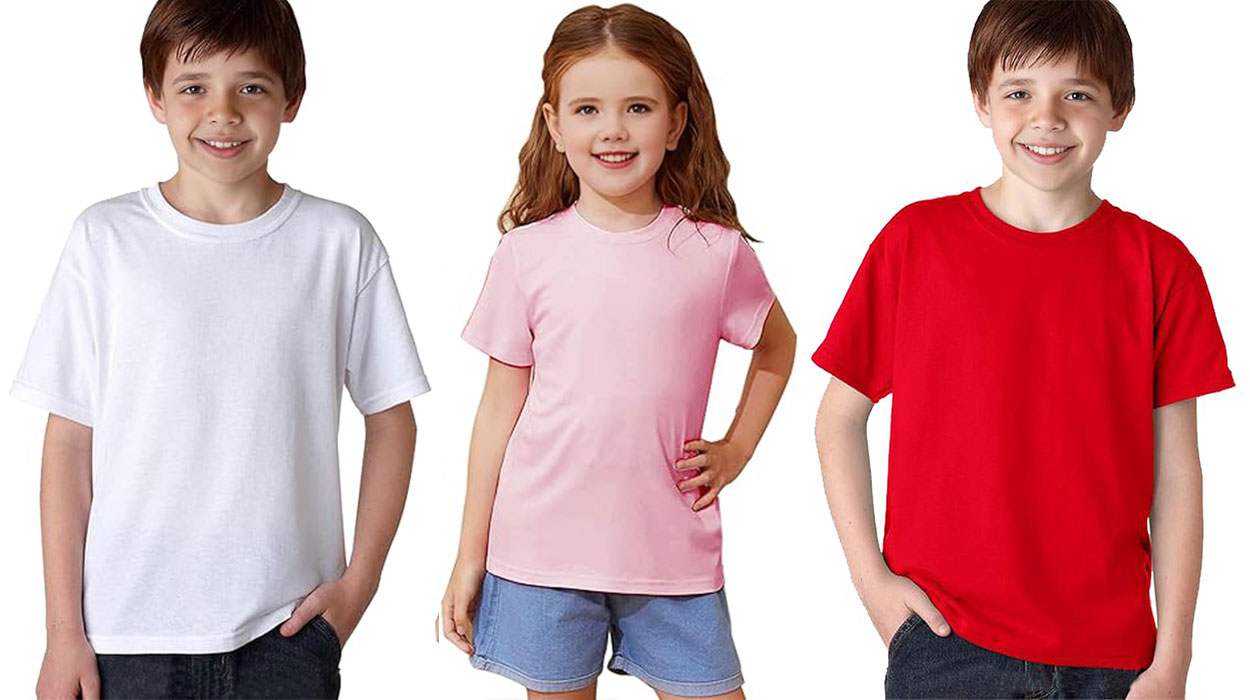 Las camisetas básicas infantiles que tu peque necesita están en Amazon a un precio mini