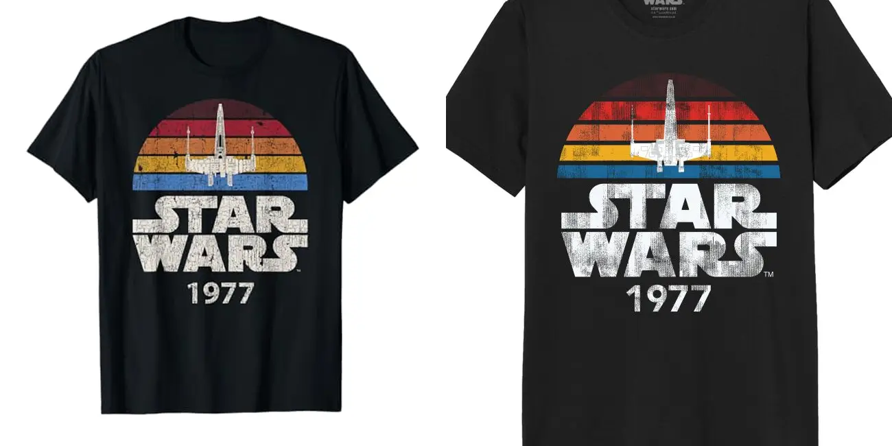 Presume de tu afición por Star Wars con esta chulísima camiseta retro por menos de 18€ en Amazon