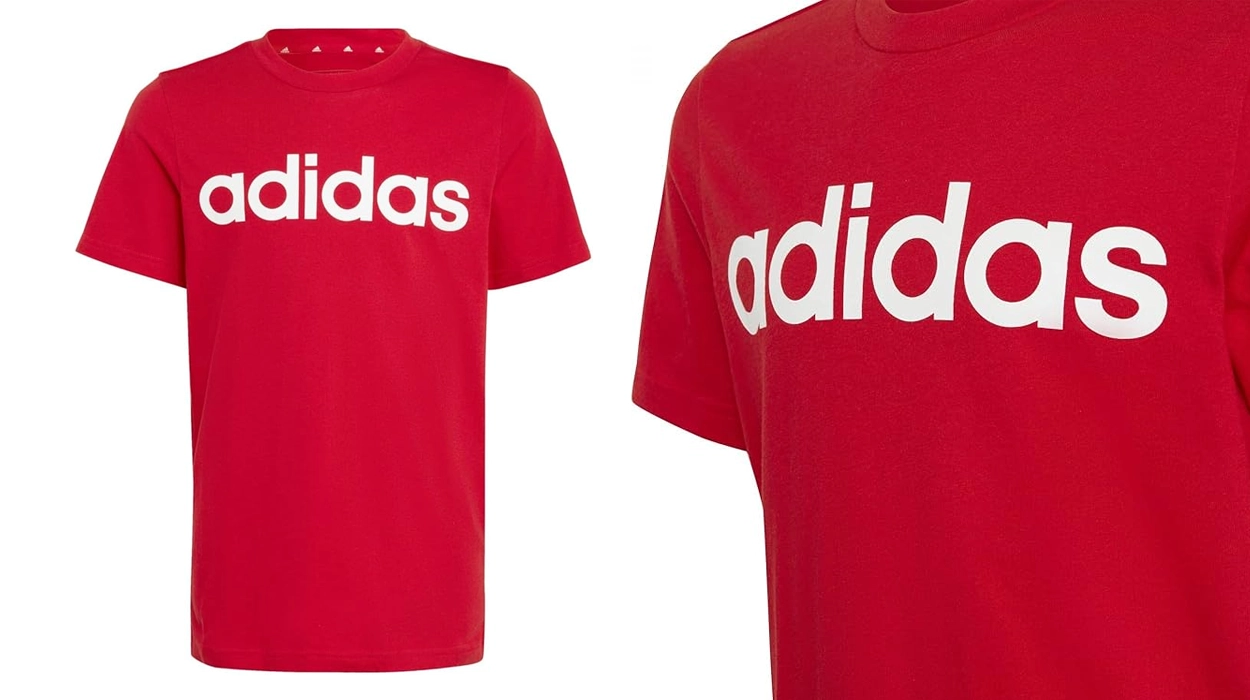 Chollo Camiseta infantil Adidas Essentials Linear Logo por sólo 12,94€ (-35%)