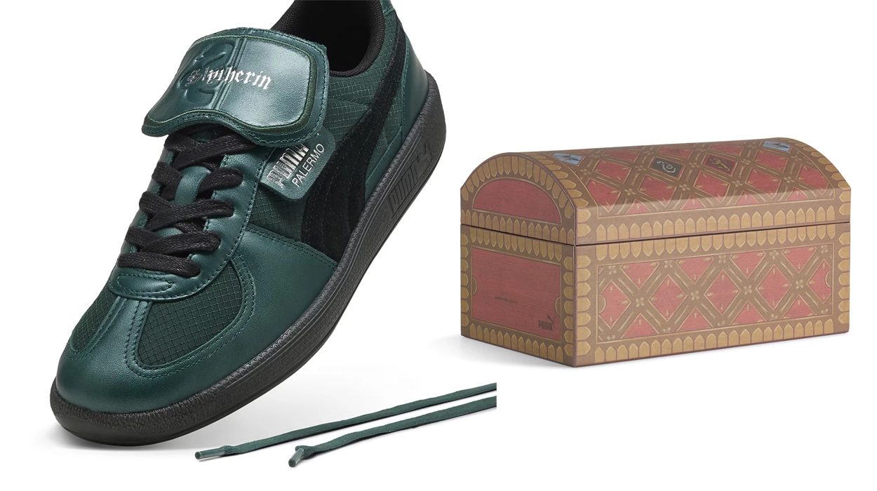 Chollazo Zapatillas Puma Palermo 2 Harry Potter Slytherin por sólo 42,45€ con cupón ¡61% de descuento!