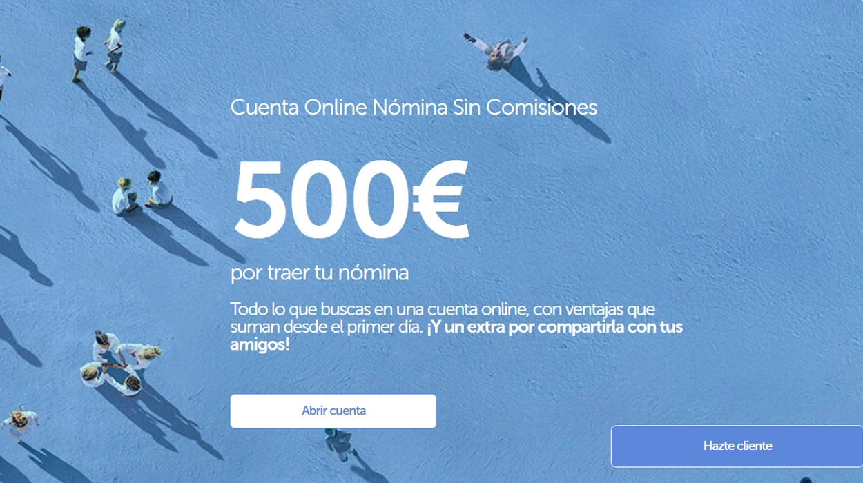 500€ en Abanca por domiciliar tu nómina sin comisiones