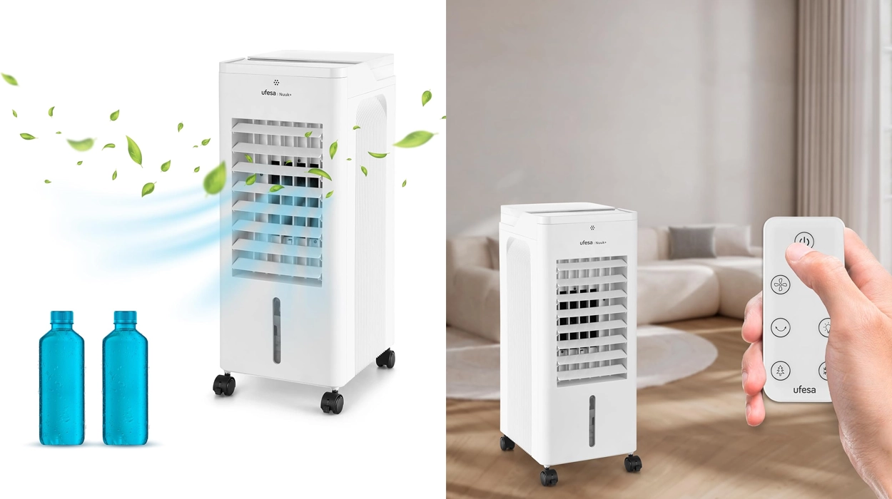 Chollo Climatizador evaporativo Ufesa Nuuk+ por sólo 99,99€ con envío gratis (-17%)