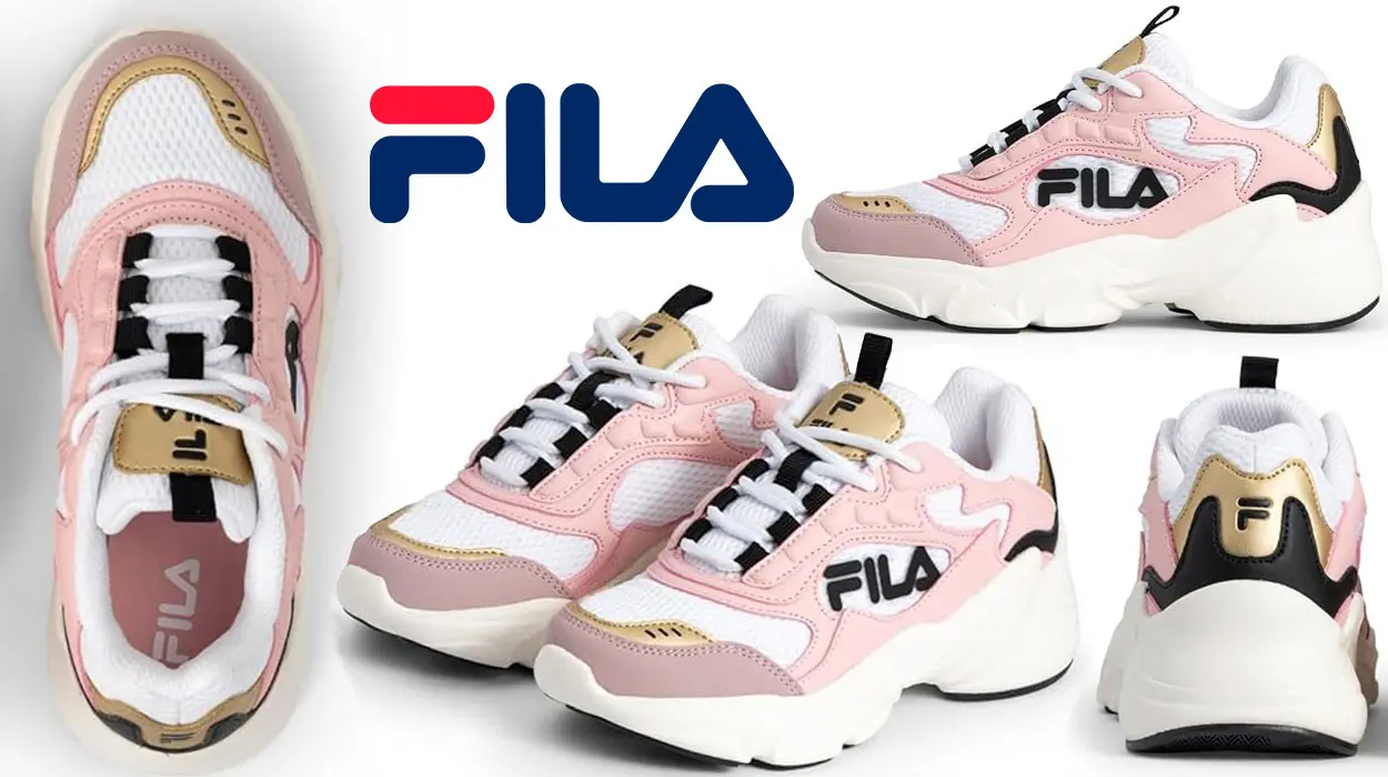 Chollo Zapatillas FILA Collene Logo para niña por sólo 29,70€ y envío gratis con cupón descuento (-15%)