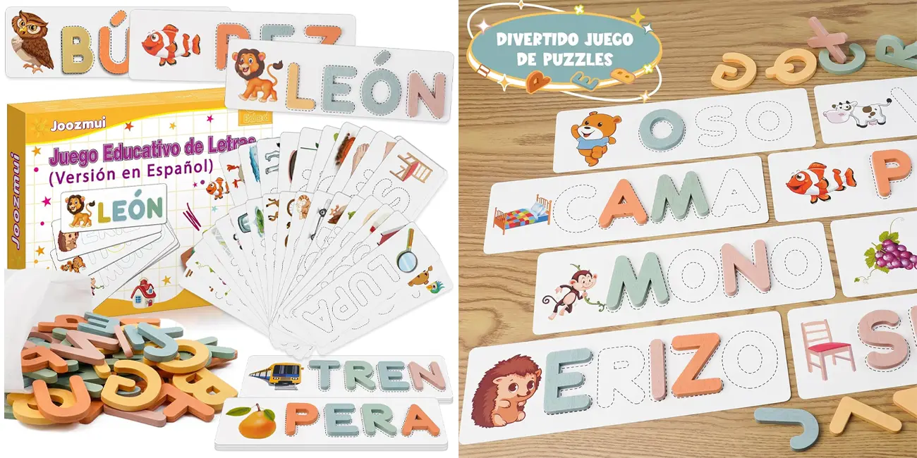Chollo Juego educativo con letras para empezar a leer por sólo 13,59€ (-11%)