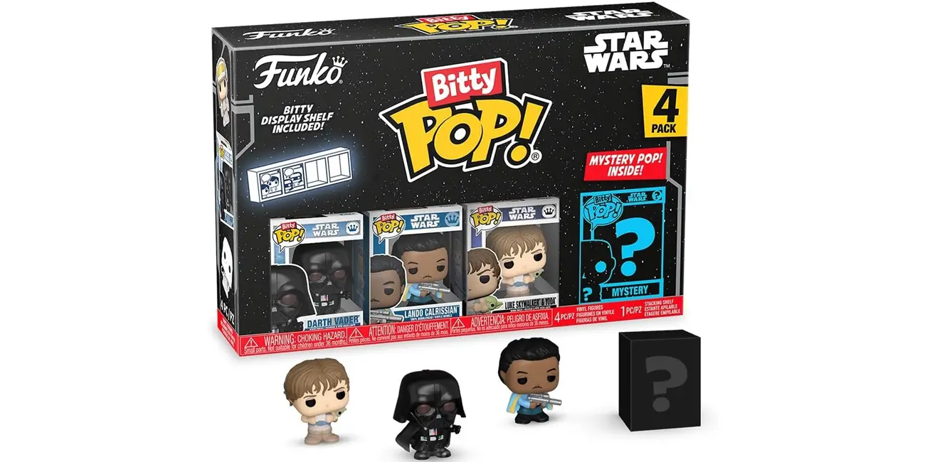 Chollo Funko Bitty Pop! Star Wars con 4 minifiguras por sólo 7,79€ (-51%)