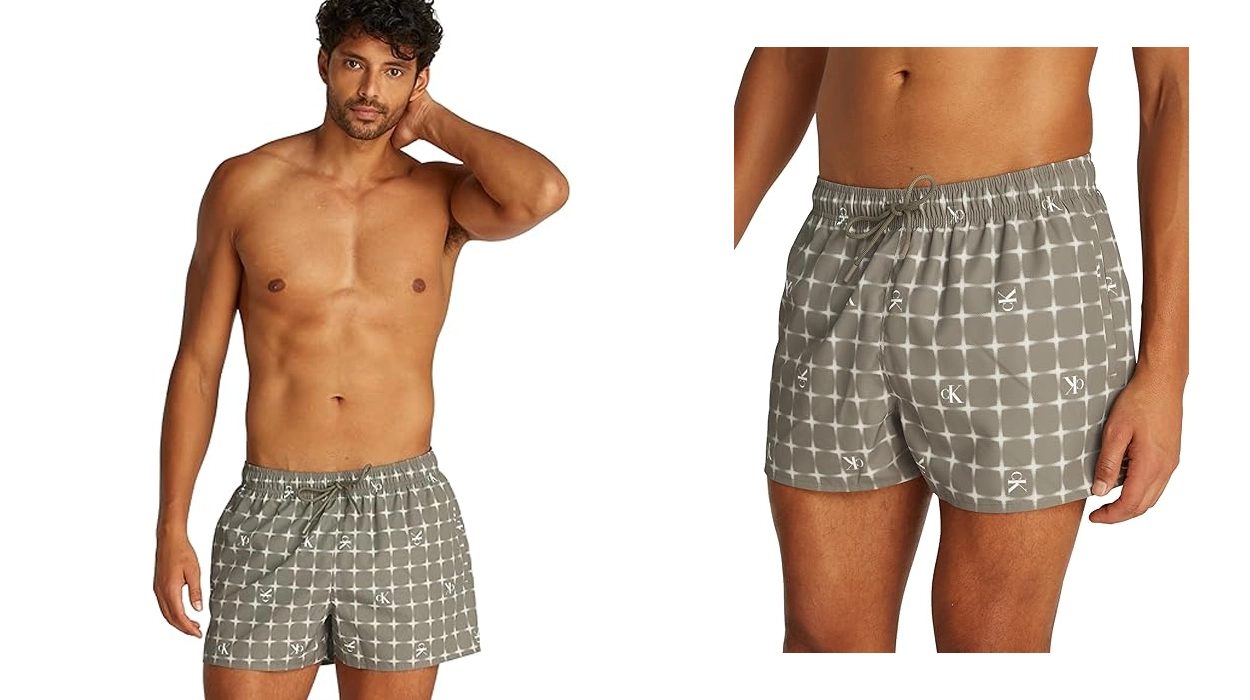 Amazon rebaja este bañador corto de Calvin Klein con un 42% de descuento y no lo verás más barato