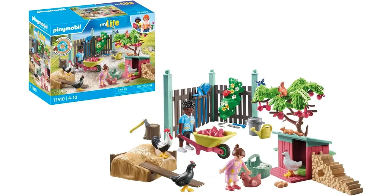 Chollo Playmobil My Life Corral de Pollos por sólo 12€ (60% de descuento)