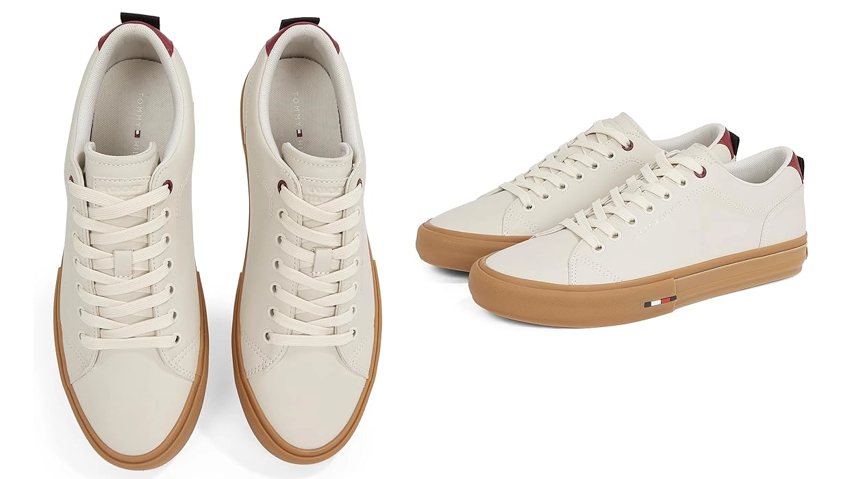 Chollo Zapatillas de piel Tommy Hilfiger Street Patch para hombre por sólo 65,94€ con envío gratis (-40%)