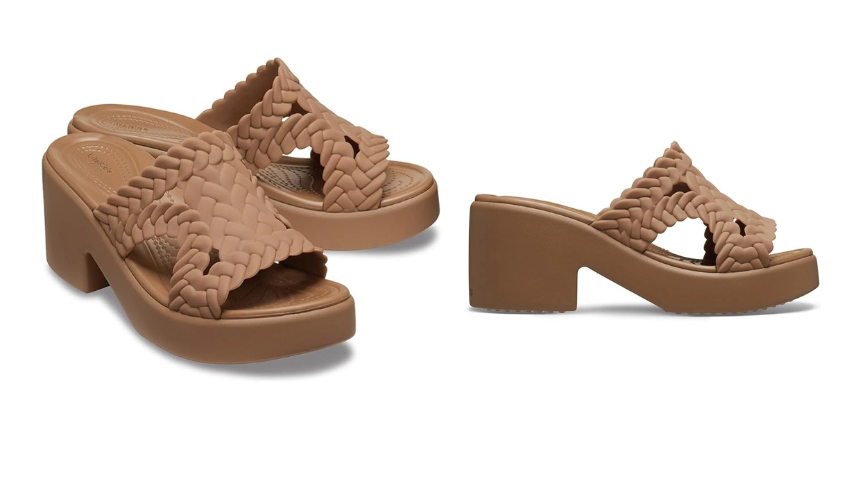 Chollo Sandalias Crocs Brooklyn Heel para mujer por sólo 34,29€ con envío gratis (-51%)