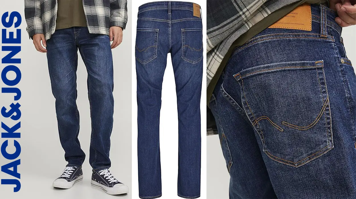 Chollo Vaqueros Jack & Jones Jjimike de corte holgado para hombre por sólo 25,15€ (-50%)