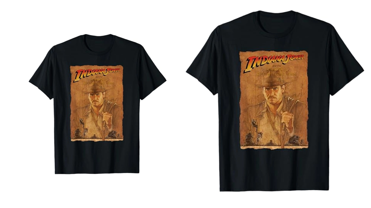 Chollo Camiseta Indiana Jones Raiders of The Lost Ark Poster para hombre por sólo 17,39€ (-15%)