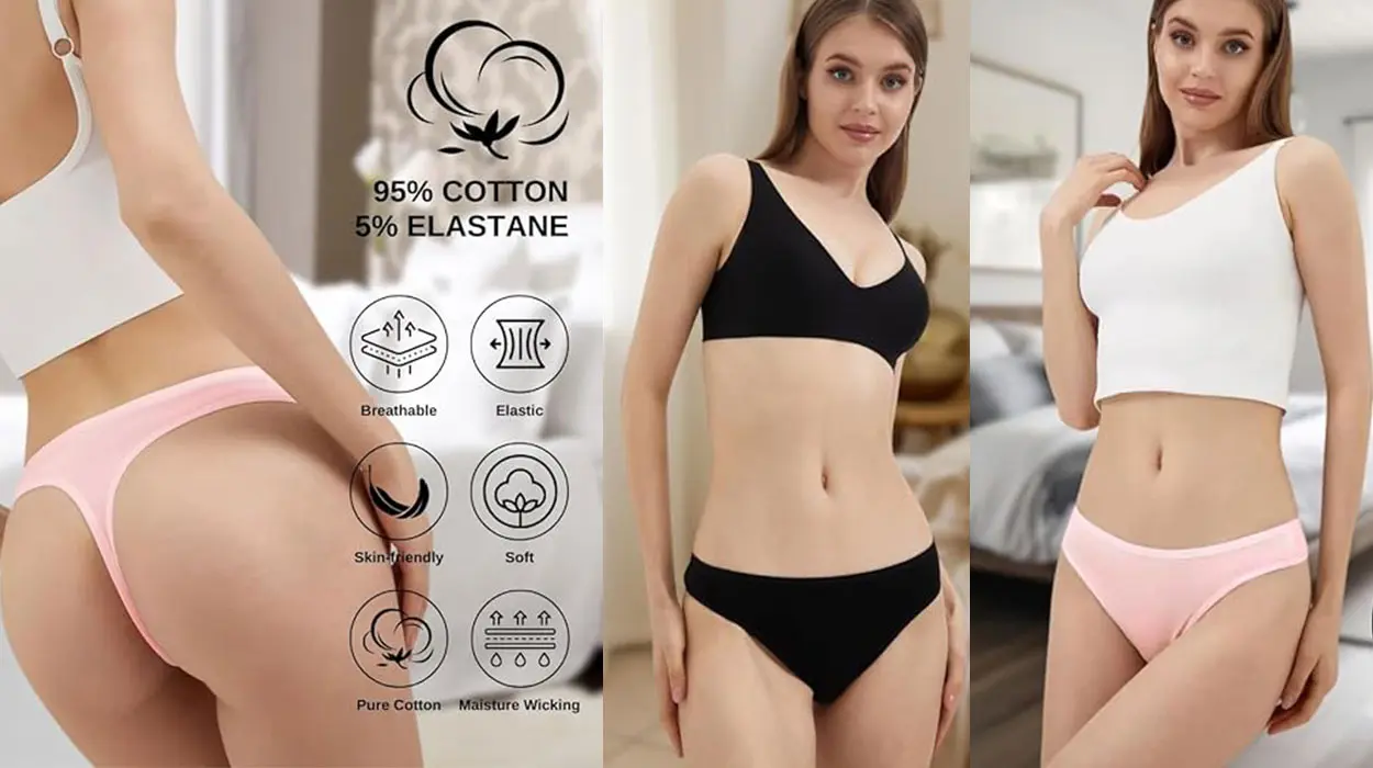 Chollo Packde 5 tangas Alya Underwear para mujer en varios colores por sólo 5€ (-29%)