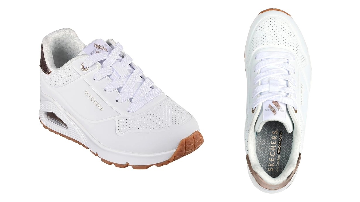 Chollo Zapatillas infantiles Skechers Uno Gen1 Shimmer Away por sólo 33,95€ con envío gratis (-48%)