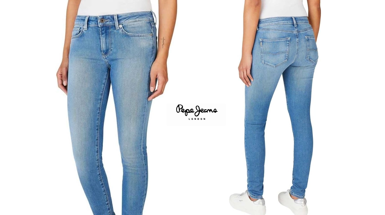 Chollo Vaqueros Pepe Jeans Skinny para mujer por sólo 31,95€ con envío gratis (-54%)