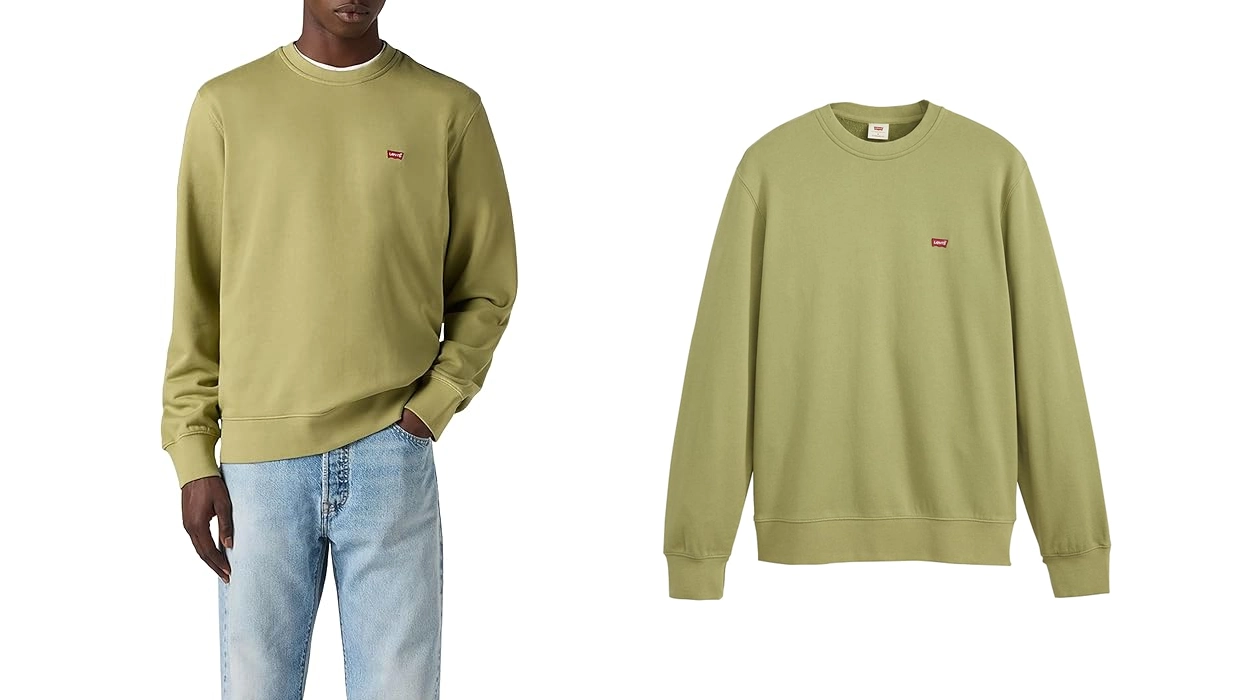 Chollo Sudadera Levi’s The Original HM Crew para hombre por sólo 29,95€ con envío gratis (-50%)