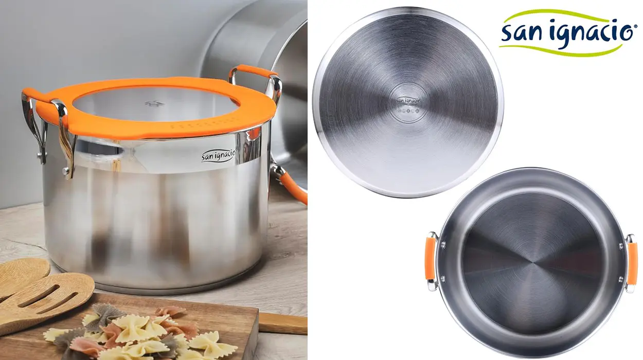 Chollo Olla alta San Ignacio Compact de 12 litros con tapa por sólo 25,50€ (-55%)