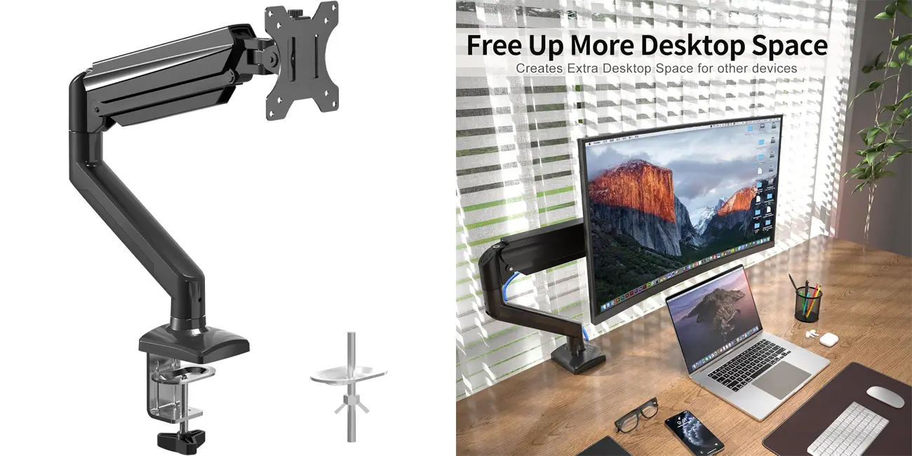 Chollo Soporte giratorio Suptek para monitor de 13″ a 32″ por sólo 20,10€ (-31%)