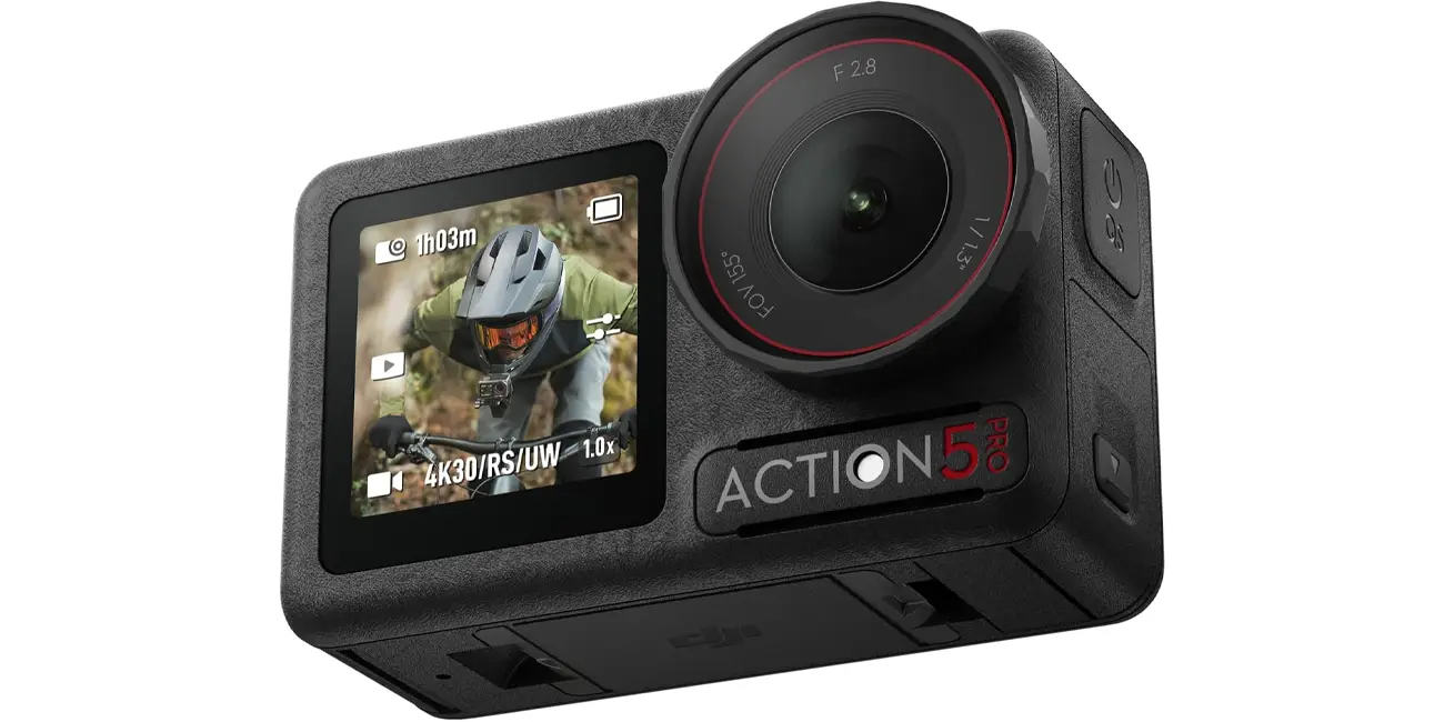 Chollo Cámara de acción DJI Osmo Action 5 Pro por sólo 296,50€ con envío gratis (-22%)