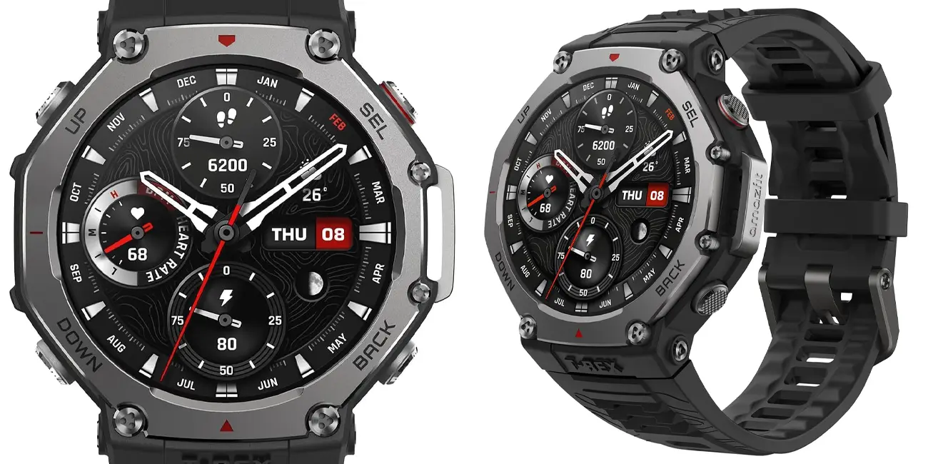 Chollo Smarwatch Amazfit T-Rex 3 por sólo 221,49€ con envío gratis (-21%)