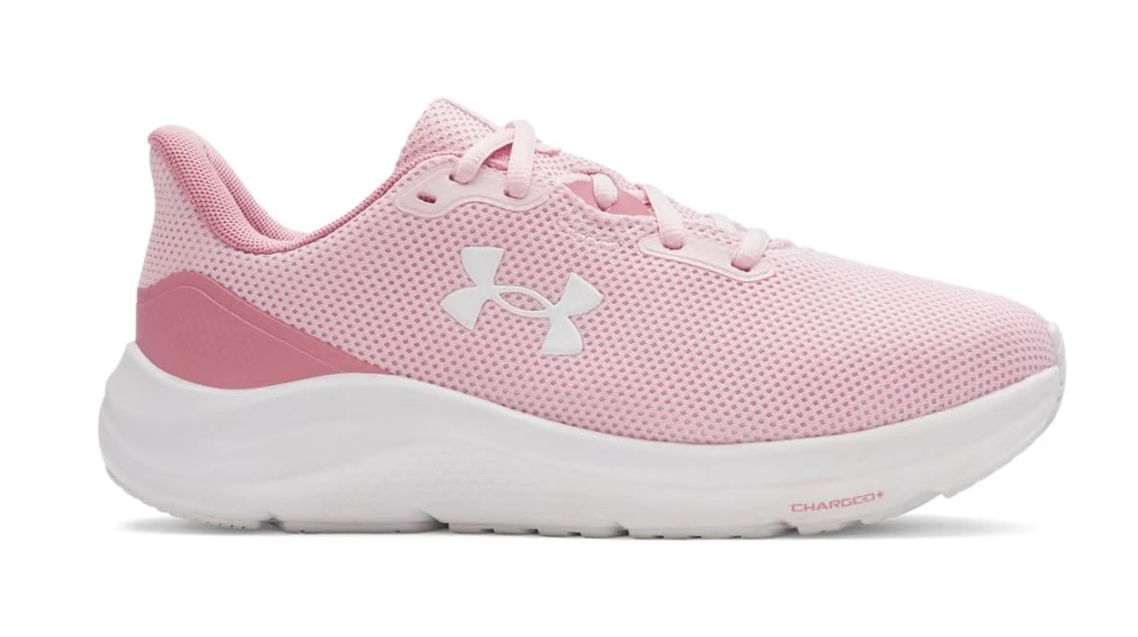 Chollo Zapatillas Under Armour UA W Charged Pursuit 4 rosas para mujer por sólo 38,45€ con envío gratis (-45%)