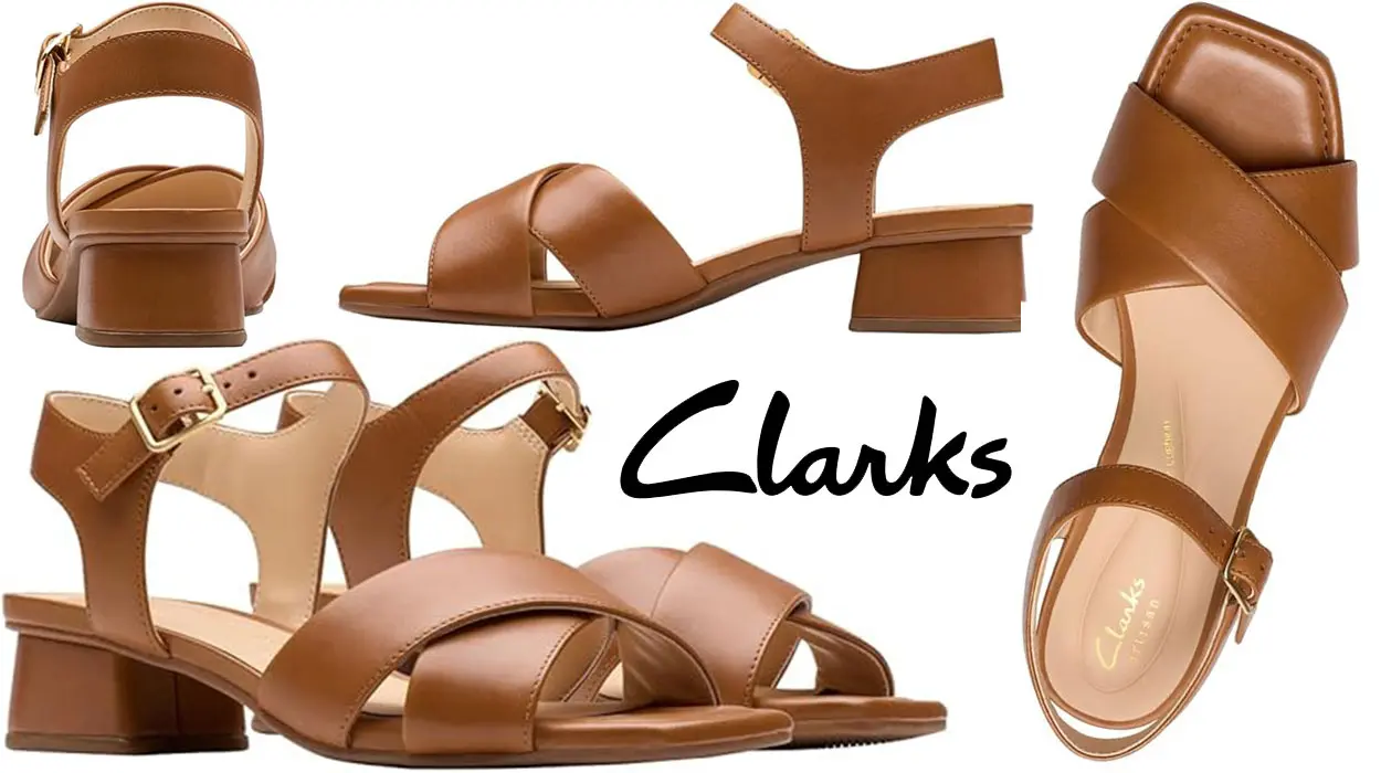 Chollo Sandalias Clarks Serina35 Cross para mujer por sólo 61,70€ con envío gratis (-38%)