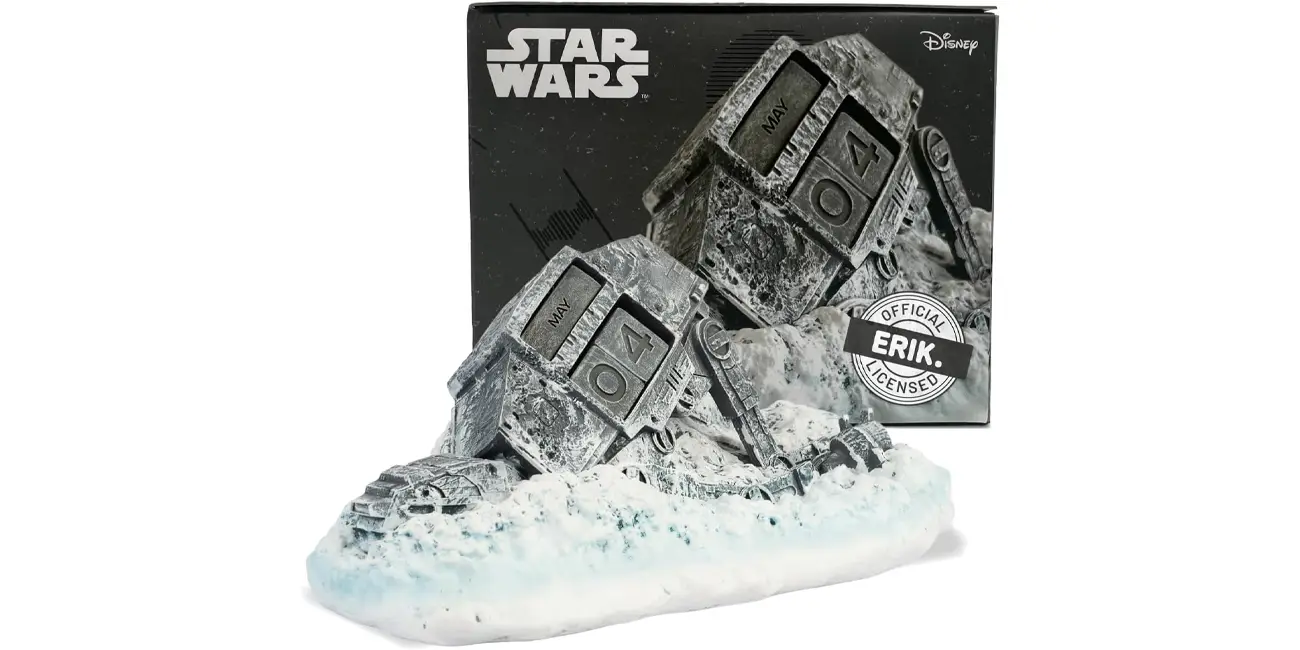 Chollo Calendario perpetuo 3D Star Wars At-At derribado por sólo 26,15€ (-25%)