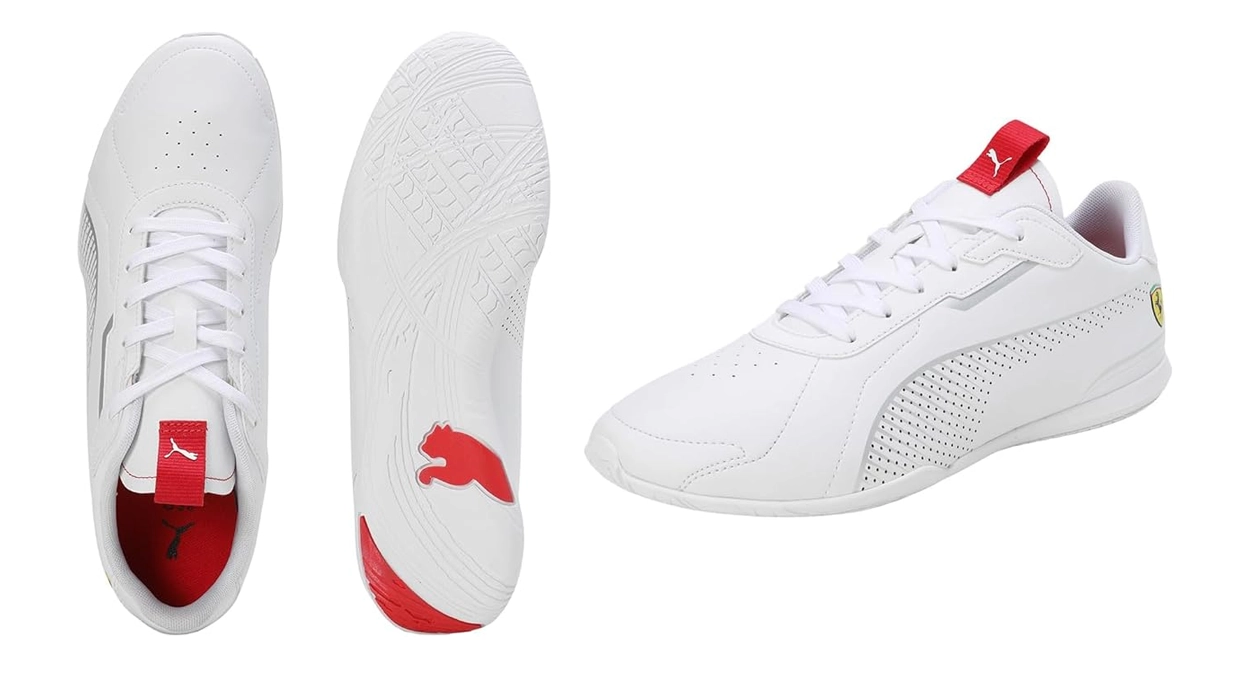 Comodidad y estilo inspirado en el mundo del motor con estas zapatillas Puma Scuderia Ferrari rebajadas en Amazon