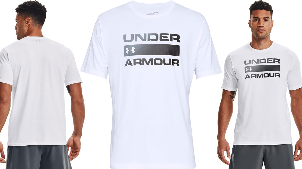 Chollo Camiseta Under Armour UA Team Issue Wordmark para hombre por sólo 14,24€ (-56%)