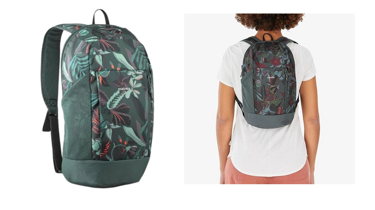 Chollo Mochila pequeña de senderismo Quechua NH100 de 10 litros por sólo 6,99€ (-63%)