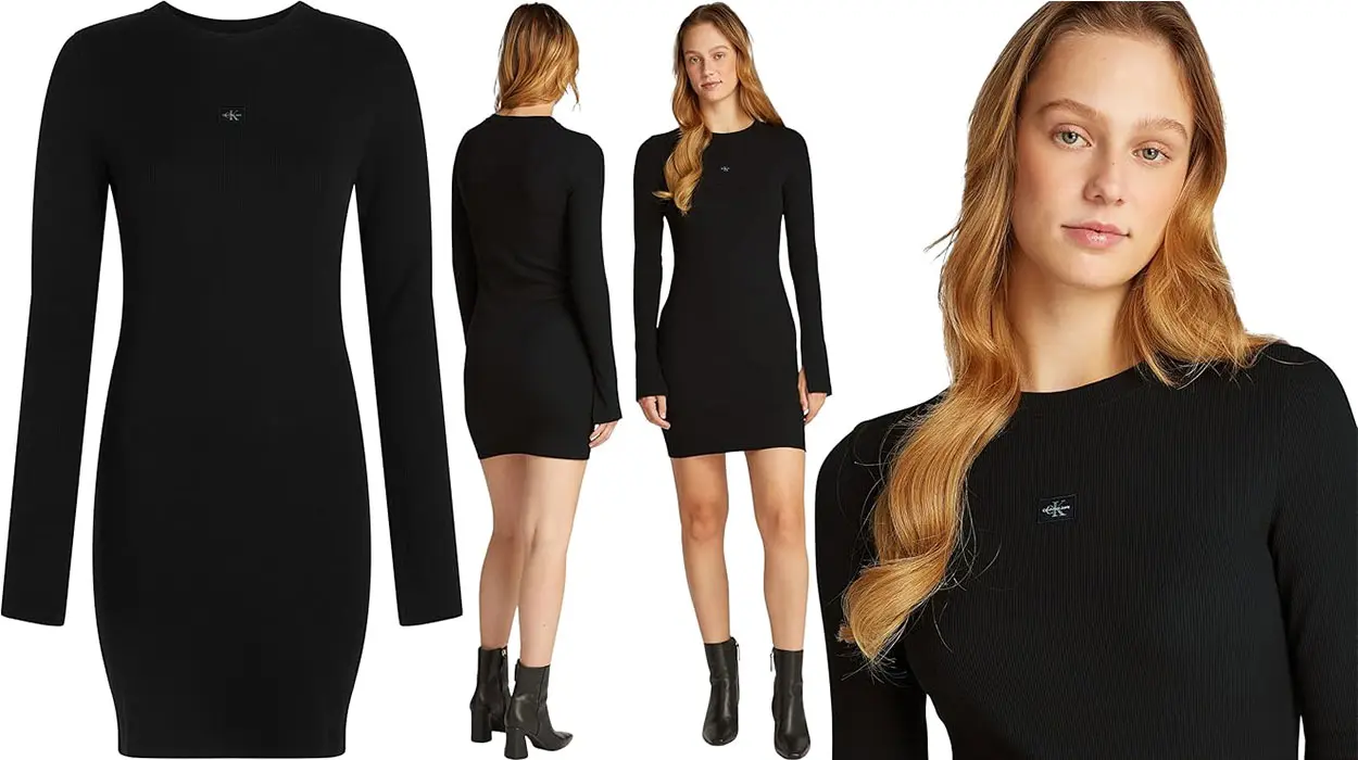 Chollo Vestido entallado Calvin Klein para mujer por sólo 33,38€ con envío gratis (-58%)