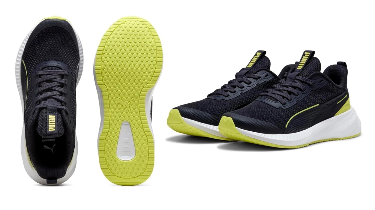 Chollo Zapatillas infantiles Puma Flyer Lite 3 Jr (tallas hasta la 38) por sólo 23,99€ (-40%)
