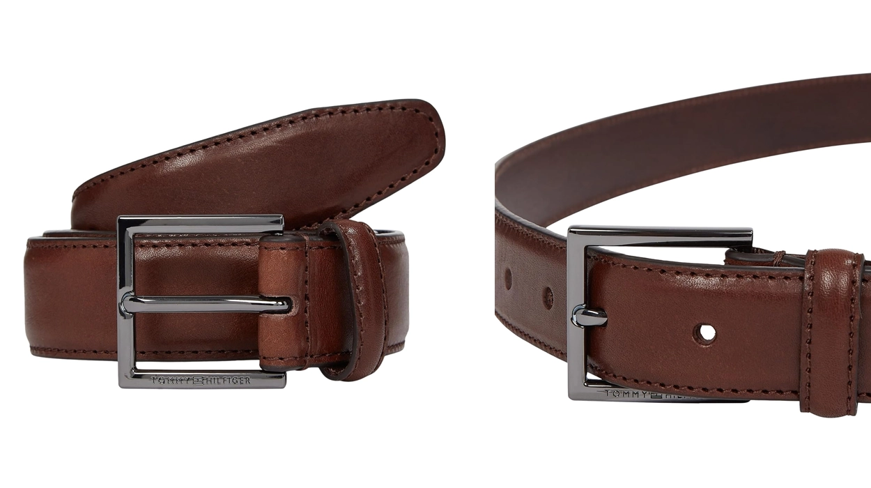 Chollo Cinturón Tommy Hilfiger Hudson Leather para hombre por sólo 29€ con envío gratis (-52%)