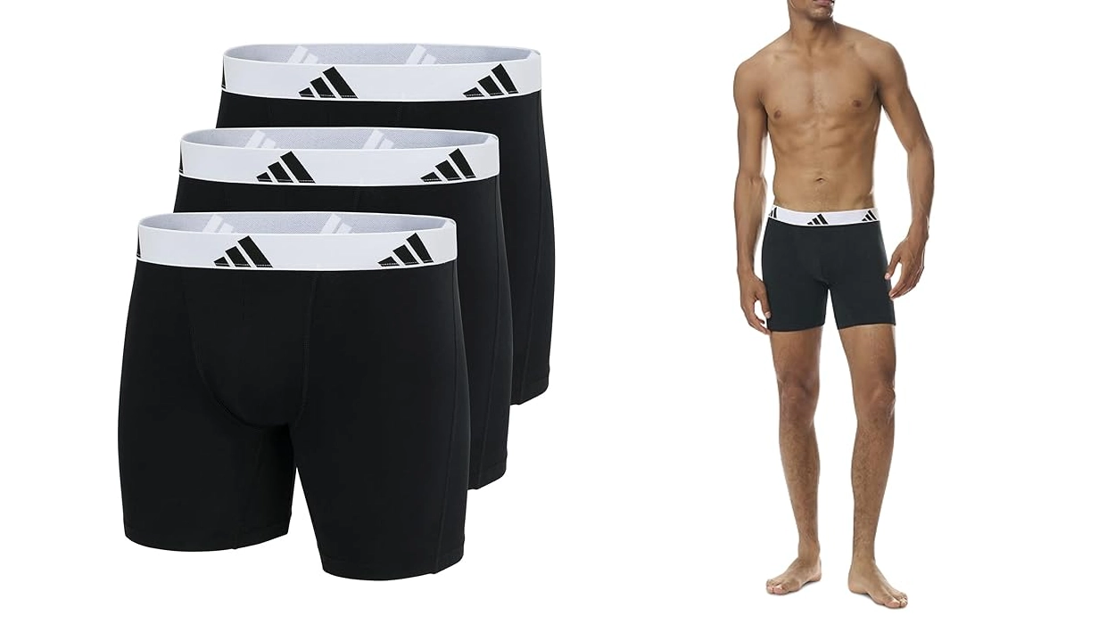 Chollazo Pack de 3 bóxers Adidas Brief para hombre desde sólo 21,73€ ¡7,24€ cada uno!