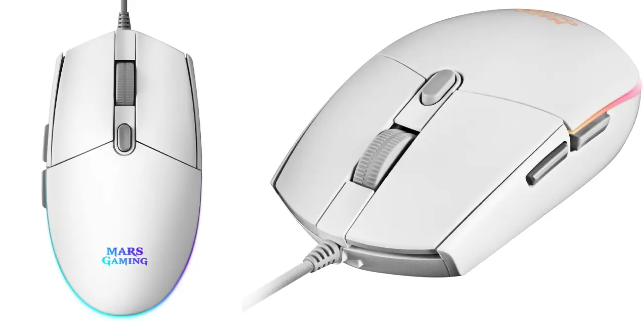Chollo Ratón Mars Gaming MMG de 3.200 dpi por sólo 5,90€ (-54%)